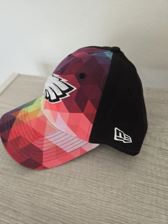 NWT Philadelphia Eagles Crucial Catch New Era 39THIRTY NFL Small Medium - Picture 4 of 5